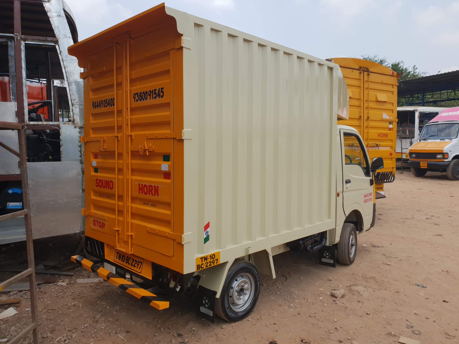 ACE Container – High-Side Enclosed Build